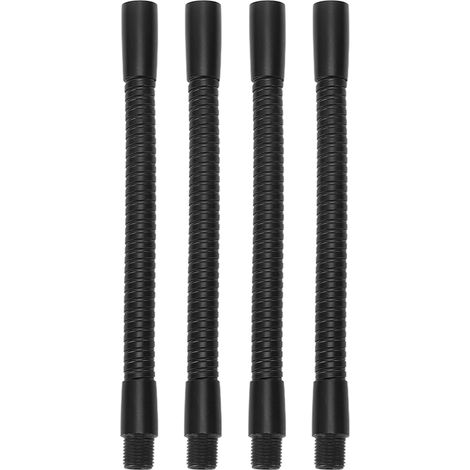 Lampadaire Flexible en Aluminium 10mm, 4 Pièces de 15cm, Raccord pour Lampe de Bureau, Tuyau Col de Cygne (1/5)