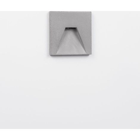 Luminaire extérieur LED Nova Luce Finlo béton gris L 10 cm IP65 réf. 9117080 (1/4)