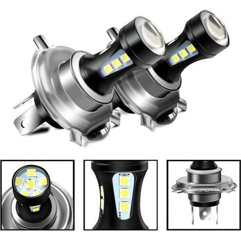 H7 LED-Nebelscheinwerferlampen DC 12V 950lm Reinweiß 6000K LED-Tagfahrlichtlampen zum Ersatz von Halogen H7 (2 Stück)