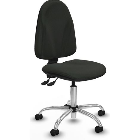 Piqueras y Crespo B0005RP Silla de oficina negra ergonómica
