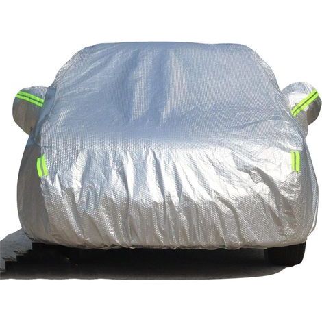 Voiture Exterieur SUV, Housse de Protection Voiture étanche Universelle Anti Grele Anti UV avec Fermeture éclair, 490 x160 x190cm(2XXL) - RWBâche pour voiture (1/5)