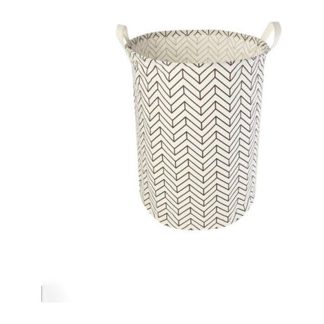 19,7" Paniers à Linge, Paniers à Linge Pliable Grand Bac de Rangement en Tissu Corbeille à Linge pour Organiser Chambre d'enfants, Jouets, Vêtement (1/5)