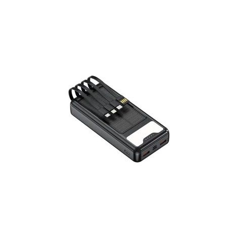 Power Bank Solar Rapid 12000mah Avec Ports Usb Type-c 4 Câbles Intégrés Q-dc79 (1/5)