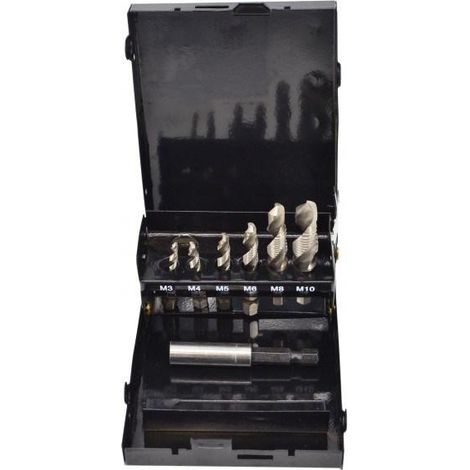 Awtools Juego de Brocas Metal Acero Rápido HSS