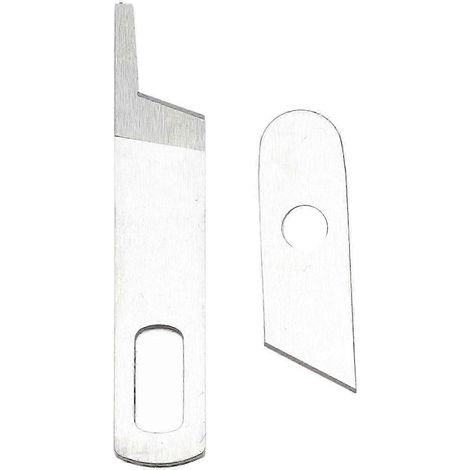 Jeu de lames supérieures et inférieures de rechange compatible avec les surjeteuses 14CG744, 14CG754, 14SH644, 14SH654, 14SH744, 14SH754 et 14SH764. WHBYV (1/4)