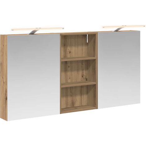 Maison Exclusive - Badezimmerschrank-Set 3 pcs 140 x 14,5 x 70 cm