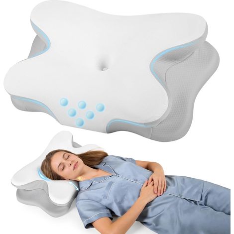 Coussin de nuque - Oreiller orthopédique en mousse à mémoire de forme (1/5)