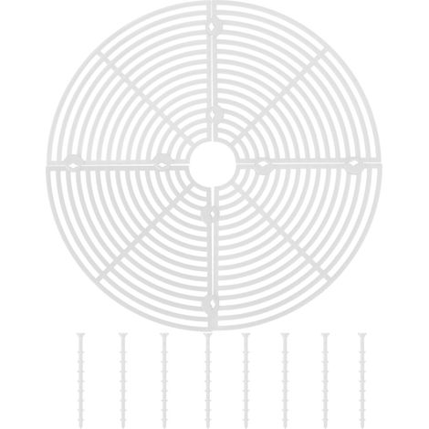 Grille de pot de fleurs, cache-pot de sécurité anti-chat et bébé, protection enfants et animaux pour plantes (1/5)