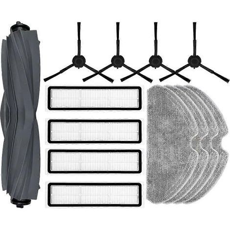 Pièces détachées et accessoires pour balais à franges Dreame D9 Max Gen 2 / D10s Pro : brosse principale, brosse latérale, filtre HEPA, lingettes. (1/5)