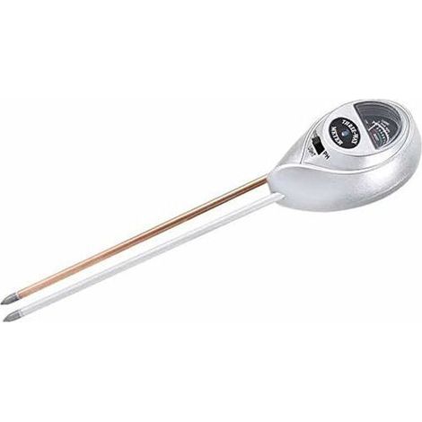 Misuratore di umidità del terreno, funzione 3 in 1: misuratore di umidità del terreno, monitor di umidità per mobili, rilevatore di umidità, rilevatore di pH (1/5)