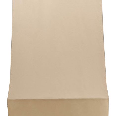 Amigo del Jardín Toldo para Puerta con Anillas Beige 140x300 Cm