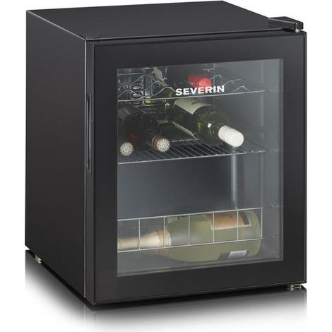 Severin ks 9889 cantinetta, capacità di 15 bottiglie da 0,75 l, temperatura regolabile 4-18°c, nera (1/4)