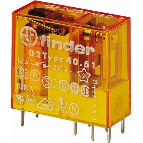 FINDER RELAIS ENFICHABLE/IMPRIMANTE 40.61.8.230.1000