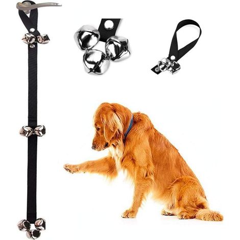 1 Cloche de dressage pour chien, accessoire éducatif sonore, protection sol, intérieur (1/5)