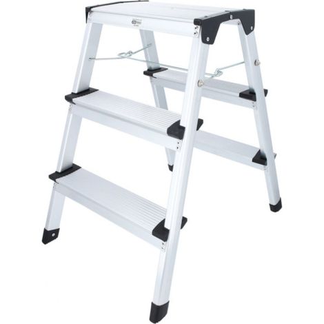 KS TOOLS escalera de mano de aluminio - 800.0965