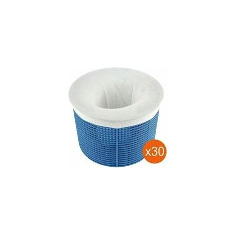 30 hochwertige Skimmersocken, universeller Einwegfilter für Pool- und Spa-Körbe (1/2)
