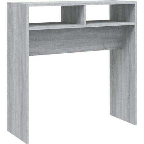 Maison Exclusive - Tavolino Consolle Grigio Sonoma 78x30x80 cm Legno Multistrato (1/5)
