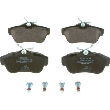 Kit de plaquettes de frein, frein à disque BOSCH 0 986 424 625 TOYOTA SU001A1065