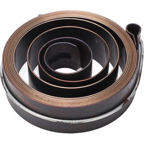 Bobine de retour d'alimentation à ressort pour perceuse à colonne, pièce de rechange haute performance de qualité supérieure pour perceuses d'établi et tours, largeur 19 mm (1/5)