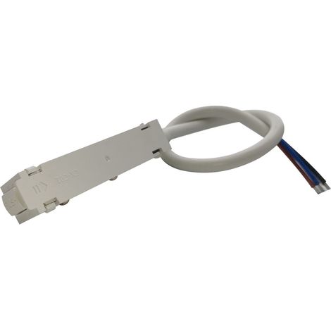 Connettore di alimentazione bianco per binari magnetici SMART TRACK 48VDC (1/5)