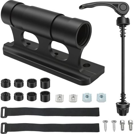 Support de vélo de voiture, support de fourche de vélo polyvalent, porte-vélo facile à installer pour voitures, camions, remorques et garages (1/5)
