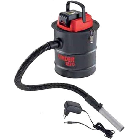 Aspiracenere aspira cenere cinder 1820 valex a batteria litio 18v 2ah 10lt (1/2)