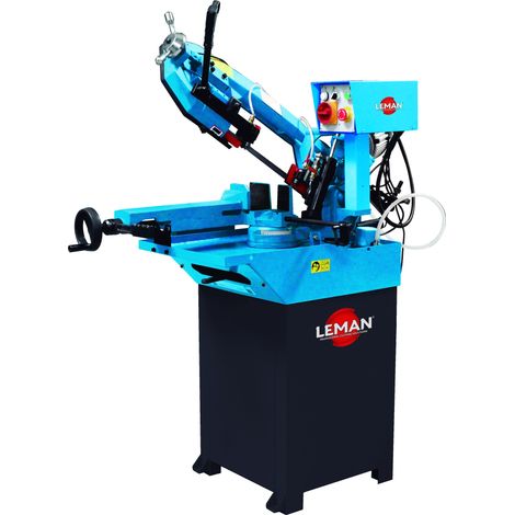 Leman – Scie à ruban métal automatique 170mm 900W – Vitesse de coupe 80 m/min – Capacité de coupe 170x140mm – SRM170