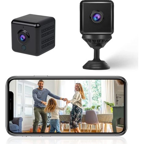 Filiyano-Système de caméra de sécurité, caméra sans fil WiFi à batterie, mini caméra avec suivi intelligent et enregistrement vidéo en temps réel (1/5)