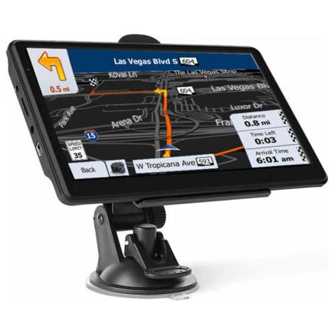 Navigateur GPS 7 pouces tactile pour voiture et camion – 8 Go mémoire – Processeur MSTAR 800MHz – Visionneuse de photos et lecteur multimédia