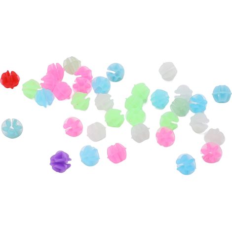 36 Perles Lumineuses pour Rayons de Vélo Enfant - Kit de Décoration Coloré pour Bicyclette, Accessoires Rétro-réfléchissants (1/5)