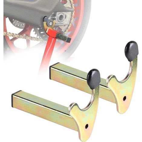 Pcs Workshop Stand Adapters for Universal Motorcycle Rear Stand 20 X 20 X 118 mm Lifting Bracket Swingarm Screw for Motorcycle, U-Shaped (1/5)