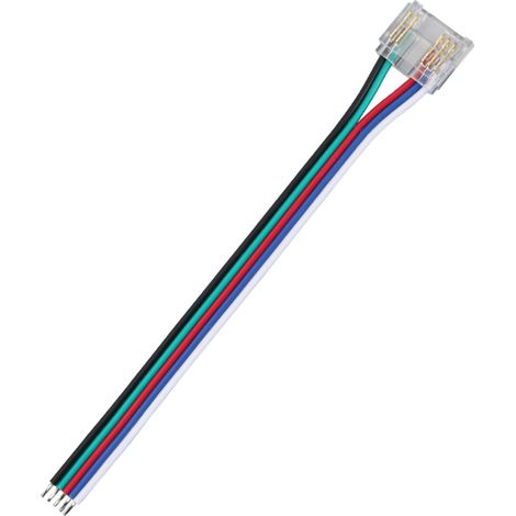Alcapower Connettore con cavo per Strisce LED COB RGBW ad alte prestazioni per collegamento professionale tra striscia LED e controller di sistema (1/2)