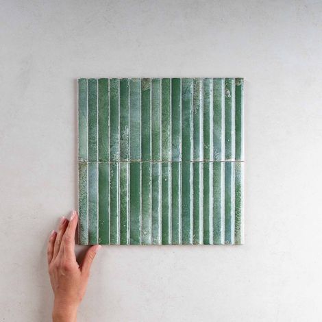 Faience Kit Kat Vert WYNN Turquoise 15x30cm (1/3)
