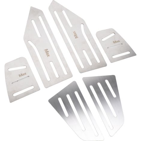 Set aus 6 komfortablen und stabilen Motorradfußrasten aus Aluminiumlegierung, kompatibel mit VOGE SR4Max. (1/5)