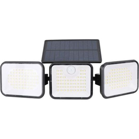 Lampe solaire murale - Ulisem - LED - Détecteur de mouvement - Étanche IP65 (1/5)