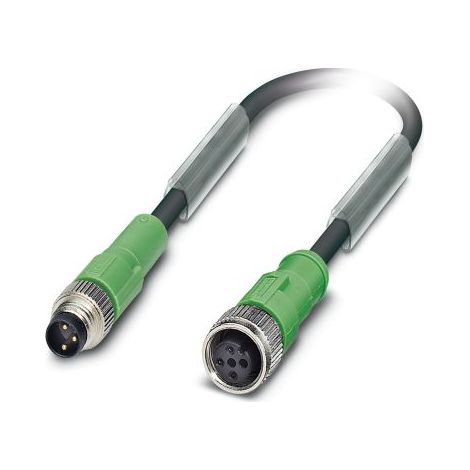 Câble d'actionneur Phoenix Contact 3 conducteurs , M8 Mâle vers M12 Femelle, 3m ( Prix pour 1 )