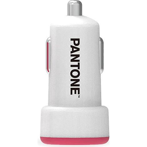 Celly PT-DC1USBP chargeur de téléphones portables Rose, Blanc Auto (1/3)