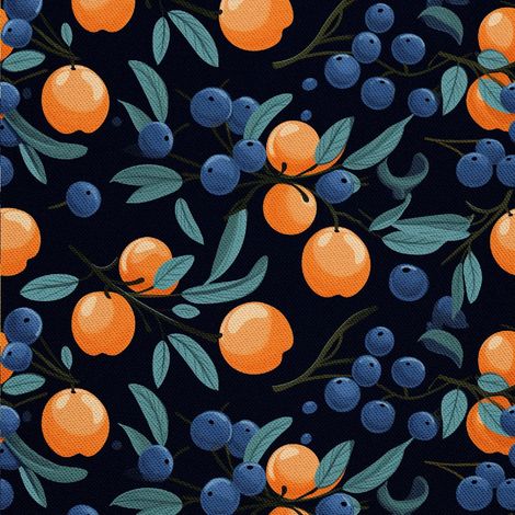 Tela decorativa para exteriores Oxford - Motivo frutal  DX7027 (1/5)