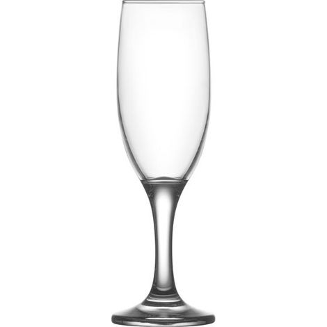 Flute Misket LAV, en verre, a champagne, 190 ml, 50x193 mm, pack de 6 pieces