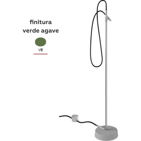 Colonna doccia da esternoF5972 una uscita INGIRO - Colore Verde Agave F5972VE
