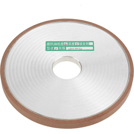 1 Diamant-Harz-Schleifscheibe 1503210 mm für Winkelschleifer, Körnung 180
