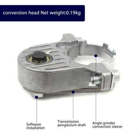 Adaptateur Tête Meuleuse M14 - Pour Meuleuses d'Angle 100 115 125 mm - Ponçage Coupe Meulage - 1 Pièce (1/5)