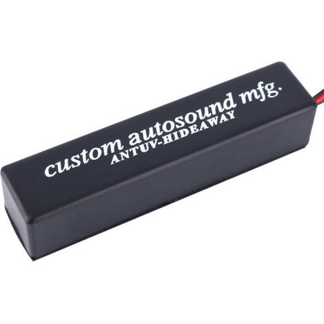 Universelle 12V-Verstärkerantenne für FM/AM-Radios in Autos und Motorrädern, versteckten elektronischen Stereoanlagen, verbesserter Empfang, AP-kompatibel (1/4)