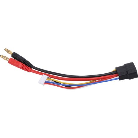TRX-auf-Bananenstecker-4.0-Adapter, Akkuladekabel für RC-Autos/Flugzeuge (1/5)