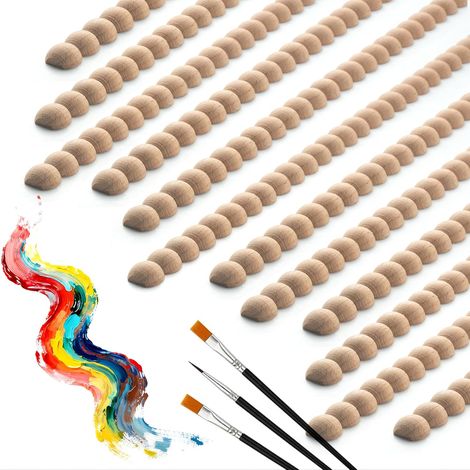 12 Pièces Moulures Bois Hêtre 40cm x 14mm Bois Perlé Décoratif, Barre En Hêtre Non Traité, DIY Cadres Photo, Décoration Murale Meubles Portes Fenêtres, Peignable (1/5)
