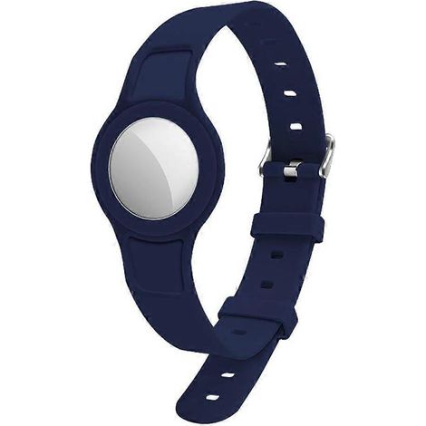 Étui de protection en silicone souple et léger pour collier AirTag pour animaux de compagnie (1/4)