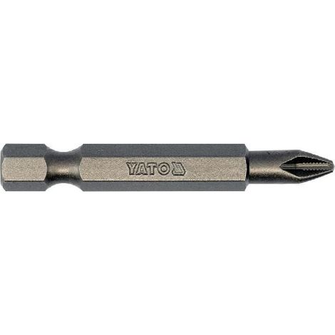Puntas de destornillador ph2x50, 10 unidades / YT-04782 / yato