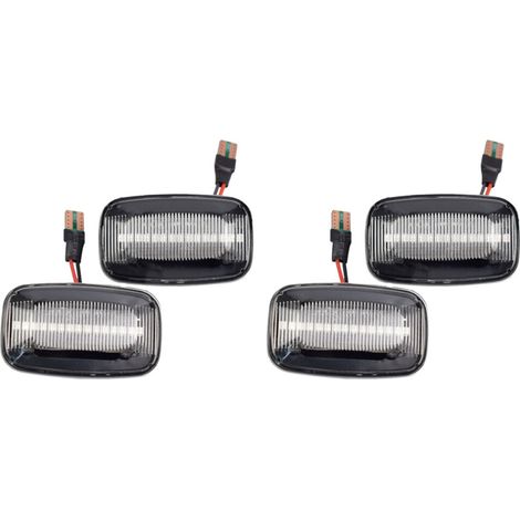 luces de posición laterales/intermitentes LED dinámicas para Land Rover Series 70, 80 y 100