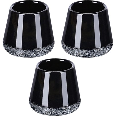 Protector De Pies De Silla - Silicon Y Fieltro Reforzado - Para Suelos Protegidos Y Sin Ruido - Uso Domestico Y Hotelero - 4 Unidades (1/5)