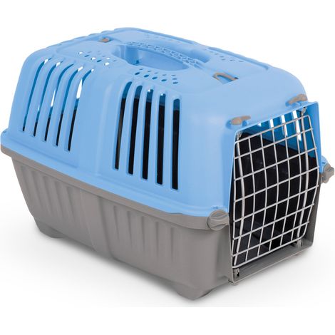 TRASPORTINO PER CANI E GATTI PRATIKO 2 METAL  cm. 55x36x36 h